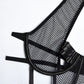 HADLEE-  Luxurious black mesh bodysuit
