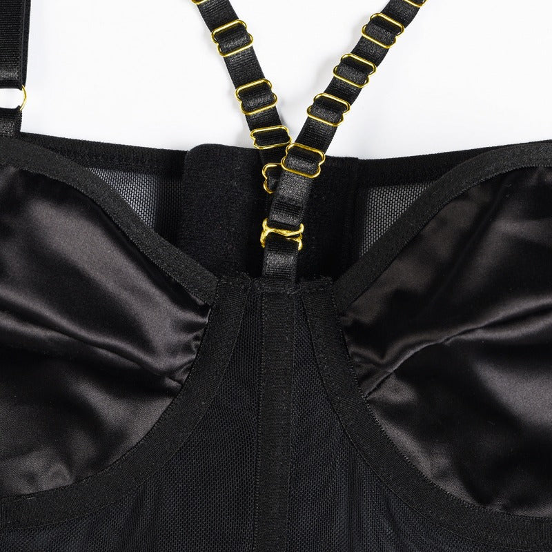 JAILINA- Luxury corset and panty set