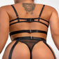 HALLE- Sensual see through lingerie with chains