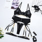LIVIE-  Sensual erotic see through lingerie set with chains